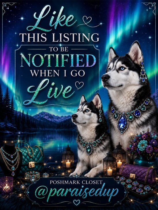 Jewelry - Like my Live Show Flyer